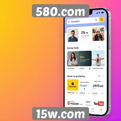 Plataforma 580.com se destaca pela interface amigável